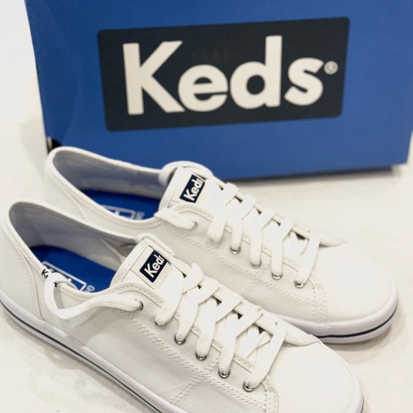 Keds Shoes - Keds Kickstart WF54682 Women's Sneakers Color White